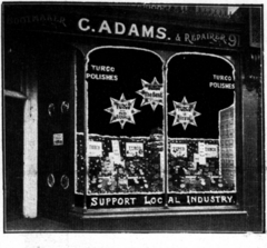 G. Adams Shoe Shop 91 Queen's Road 1914